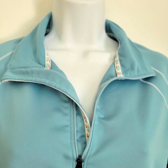 Brooks Equilibrium Tech Womens Half Zip Sweatshirt Pullover Blue- M - Picture 3 of 9